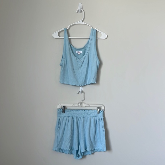 Colsie Other - Blue Marching Pajama Set